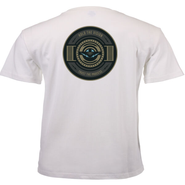 Hold The Vision Overload Graphic on Masculine T-shirt  Thumbnail