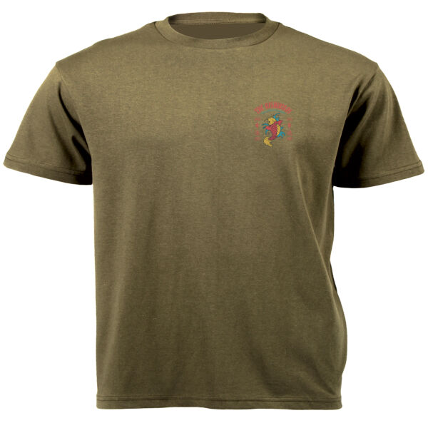 The Nishikigoi Koi Header Graphic on Masculine T-shirt Thumbnail