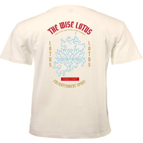 The Wise Lotus Overload Graphic on Masculine T-shirt  Thumbnail
