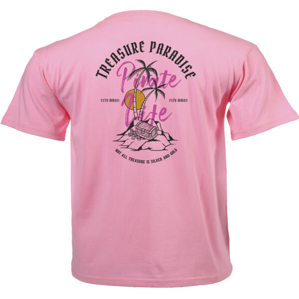 Treasure Paradise Overload Graphic on Masculine T-shirt Thumbnail