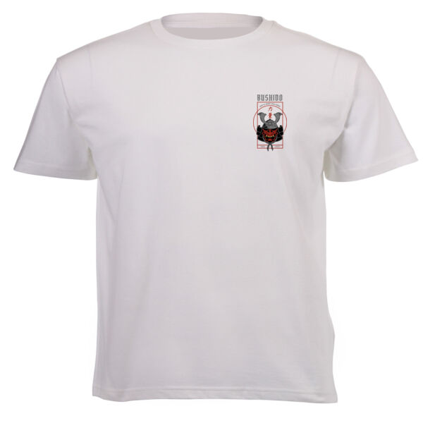 Ronin Double Stacked Graphics on Masculine T-shirt  Thumbnail