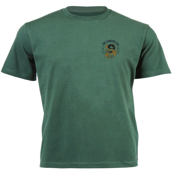 The Serpent Eye Double Stacked Graphic on Masculine T-shirt Thumbnail