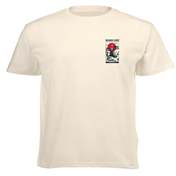 Bushido Temple Header Graphic on Masculine T-shirt  Thumbnail
