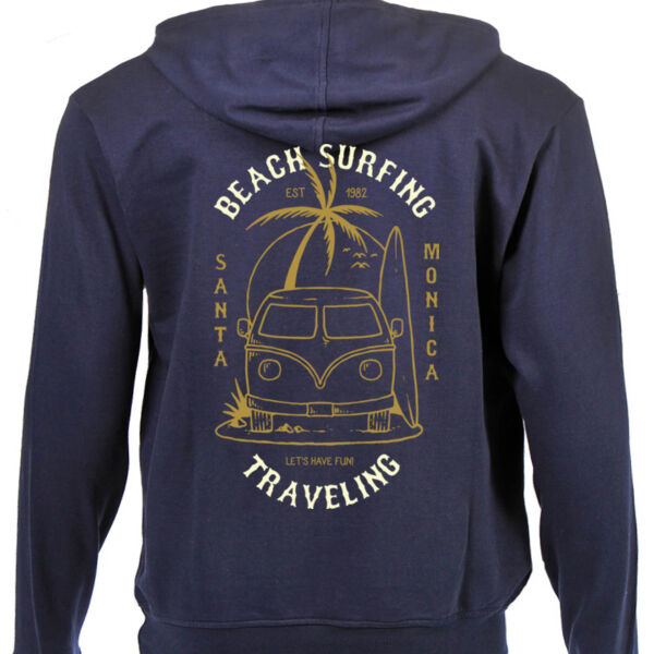Beach Traveling Overload Graphic on Unisex Hoodie Thumbnail