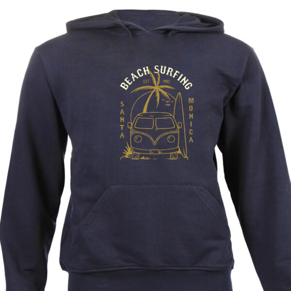 Beach Traveling Packed Graphic on Unisex Hoodie Thumbnail