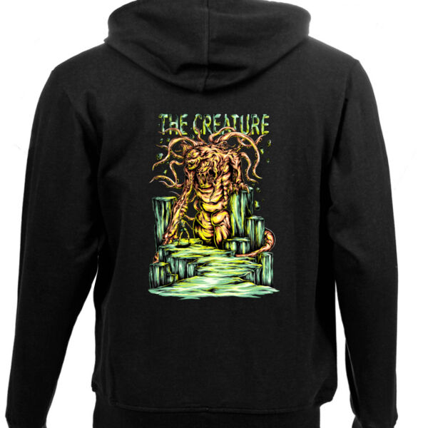 Death From The Cliff Overload Graphic on Unisex Hoodie Thumbnail