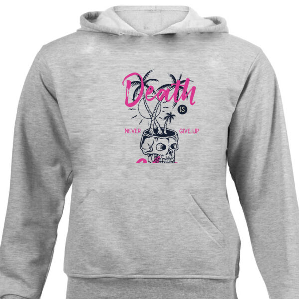 Death Is Not The End Packed Graphic on Unisex Hoodie  Thumbnail