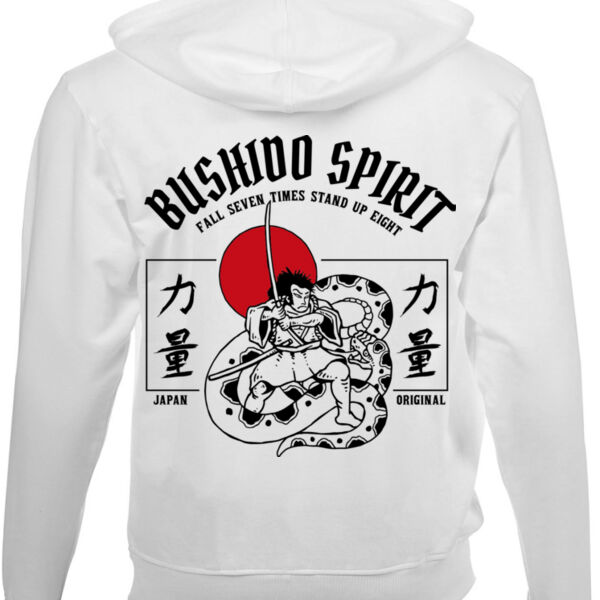 Bushido Spirit Overload  Graphic on Unisex Hoodie  Thumbnail