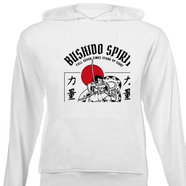 Bushido Spirit Packed  Graphic on Unisex Hoodie Thumbnail