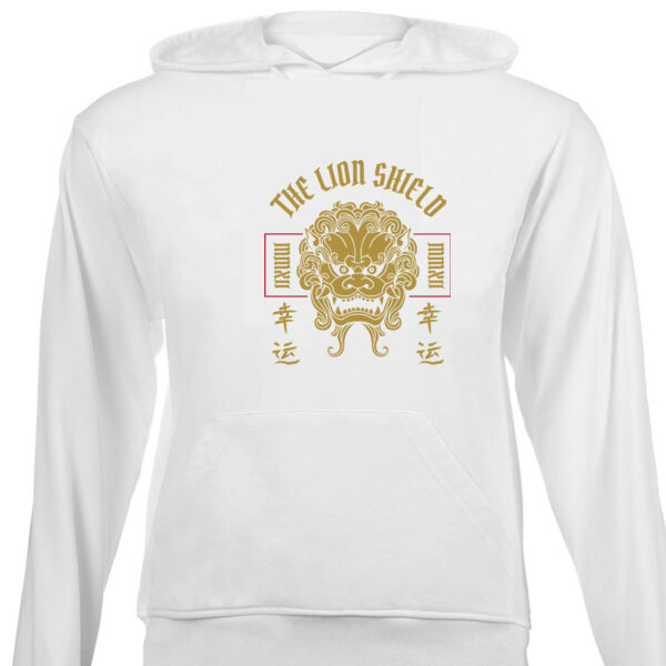 The Lion Shield Packed Graphic on Unisex Hoodie Thumbnail