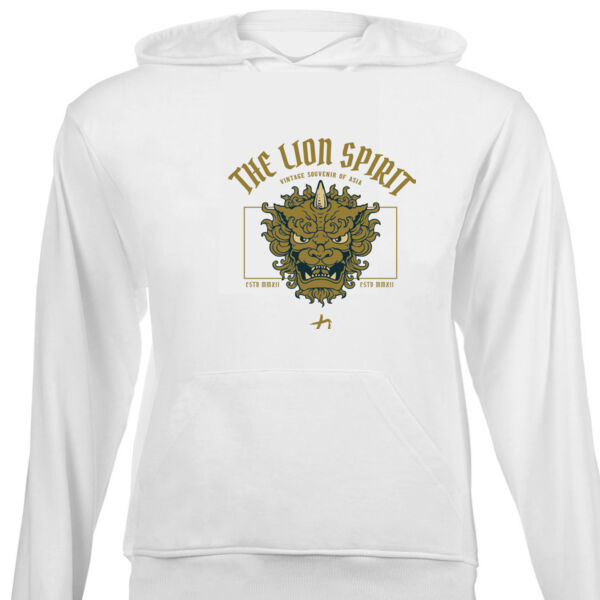 The Lion Spirit Packed Graphic on Unisex Hoodie Thumbnail