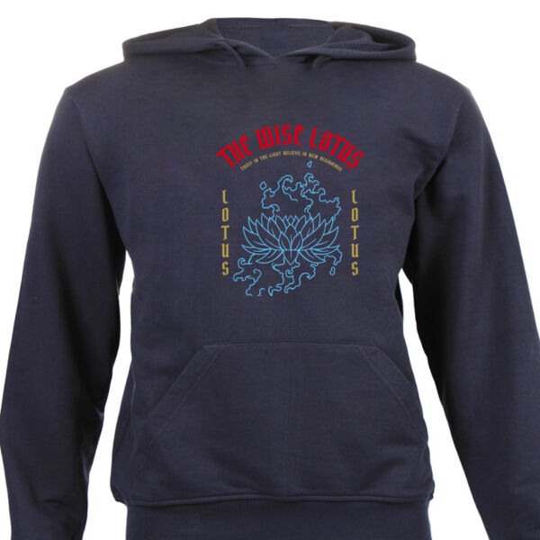 The Wise Lotus Packed Graphic on Unisex Hoodie Thumbnail