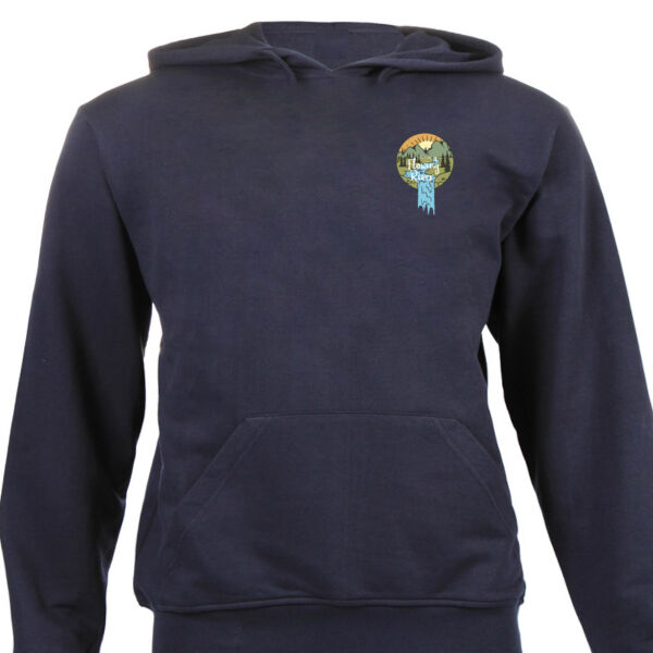 River Valley Double Stacked Graphics on Unisex Hoodie  Thumbnail