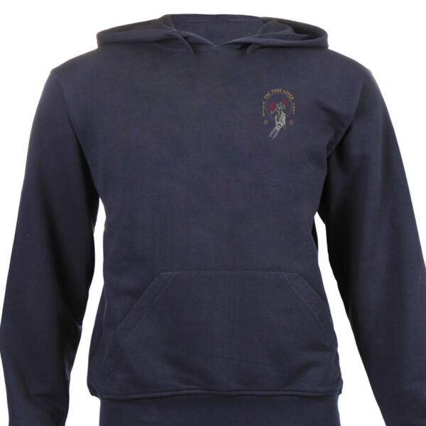 The True Lover Header Graphic on Unisex Hoodie Thumbnail