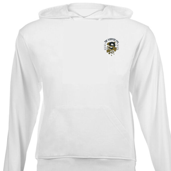 The Serpent Eye Double Stacked Graphics on Unisex Hoodie  Thumbnail