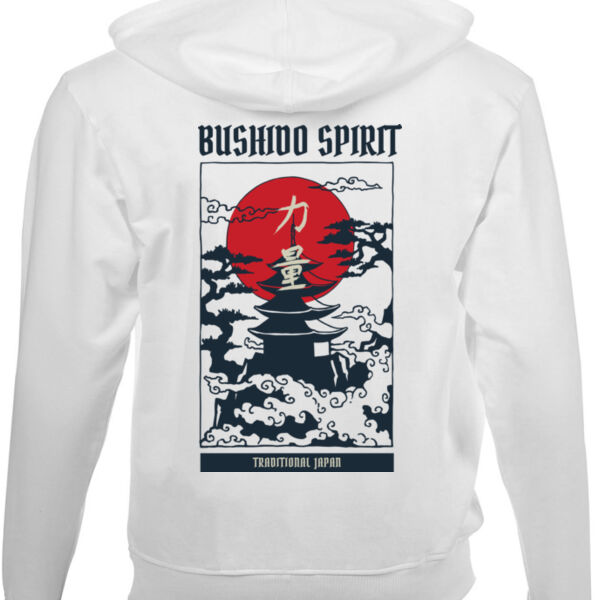 Bushido Temple Overload Graphic on Unisex Hoodie  Thumbnail