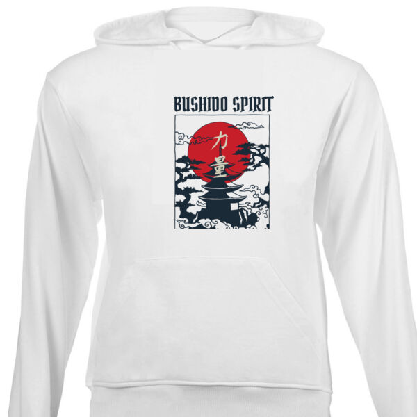 Bushido Temple Packed Graphic on Unisex Hoodie Thumbnail