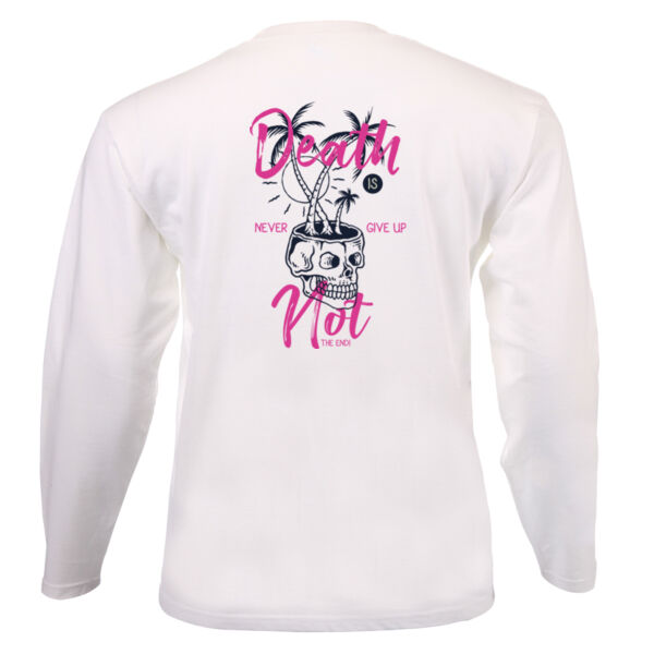 Death Is Not The End Overload Graphic on Unisex Long Sleeves  Thumbnail