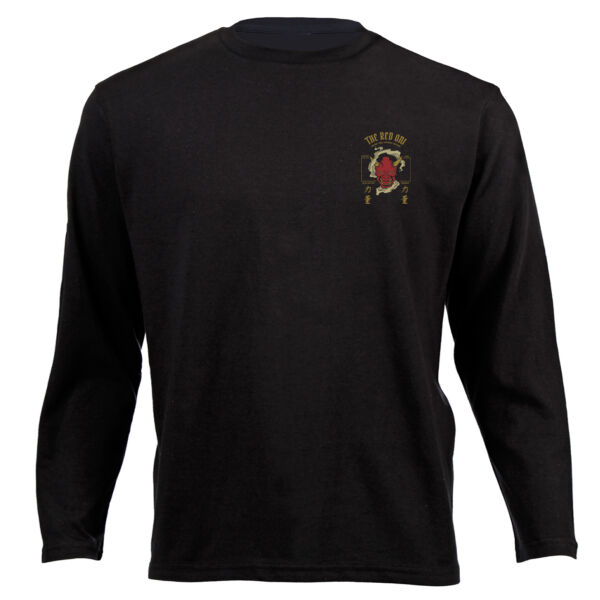 Ancient Yokai Demon Header Graphic on Unisex Long Sleeves  Thumbnail