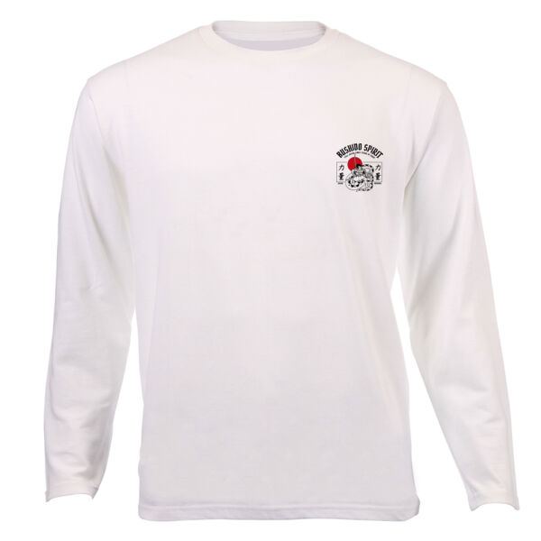 Bushido Spirit Double Stacked Graphics on Unisex Long Sleeves Thumbnail