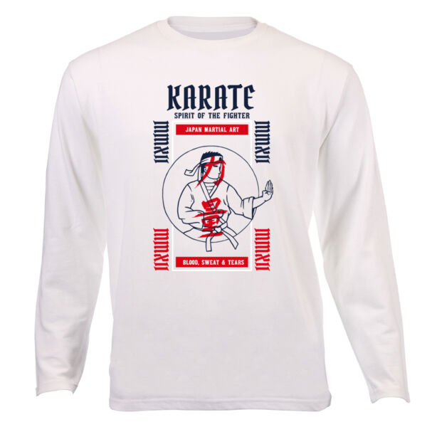 Spirit Of The Fighter Packed Graphic on Unisex Long Sleeves Thumbnail