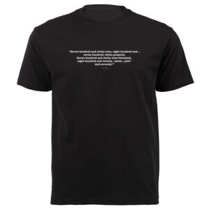 Zuma Graphic on a Masculine Black Tee Thumbnail