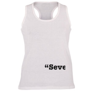 Zuma Graphic on a Feminine White Vest Thumbnail